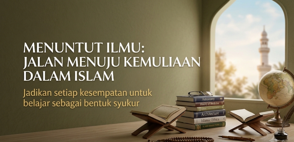 Menuntut Ilmu: Jalan Menuju Kemuliaan dalam Islam